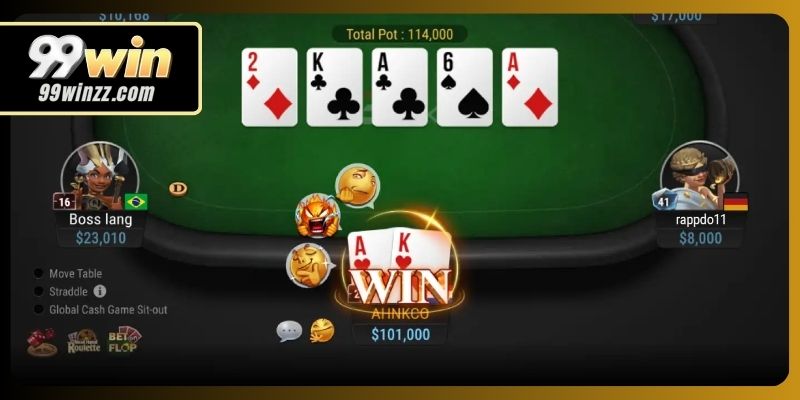 Poker giải đấu lớn, thưởng giá trị cực lớn