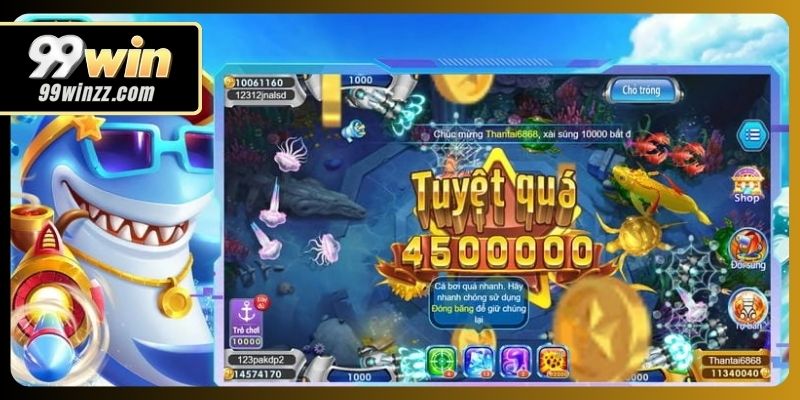 Thông tin cơ bản về game săn cá đại chiến